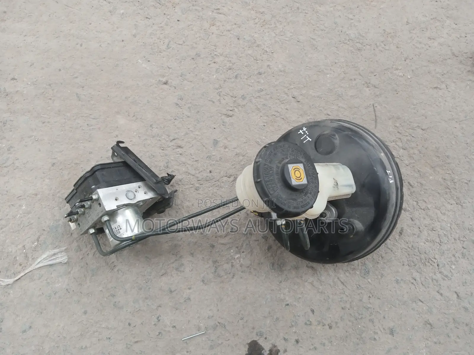 Honda Fit Gk3 2014 Master Cylinder and Brake Booster Complete