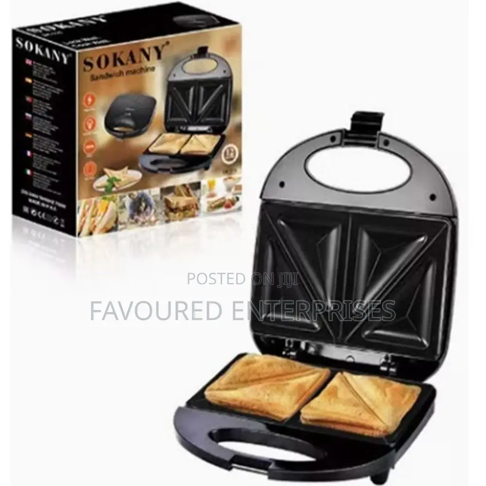Sokany Non Stick Bread Sandwich Maker Toaster 2 Slice