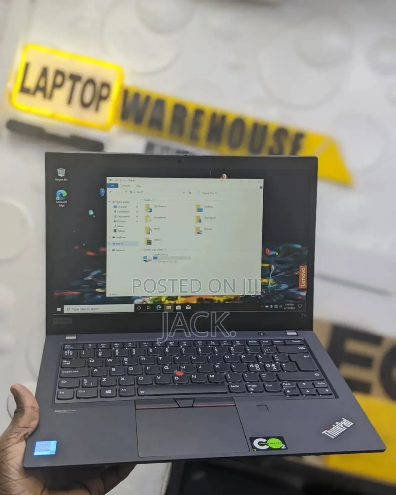Laptop Lenovo ThinkPad T14 G3 16GB Intel Core I7 SSD 512GB