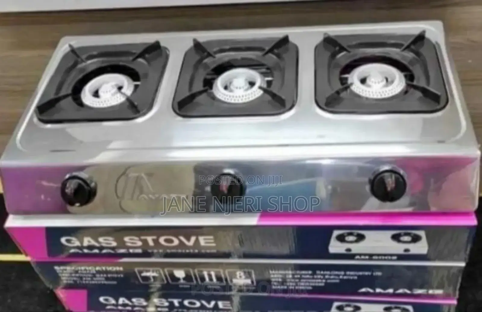 Amaze 3burner Cooker