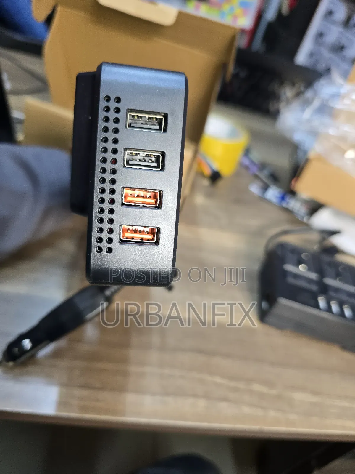 200watts Power Inverter With 2 3-Pin Ports and 4 USB Ports