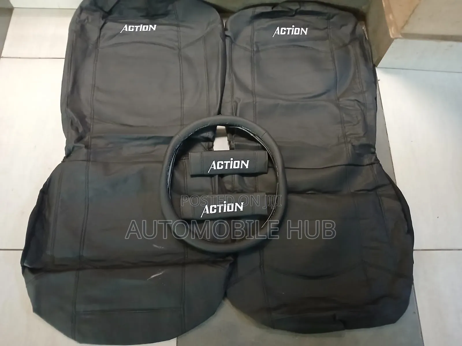 Car Seat Covers - Black Action Seat Covers