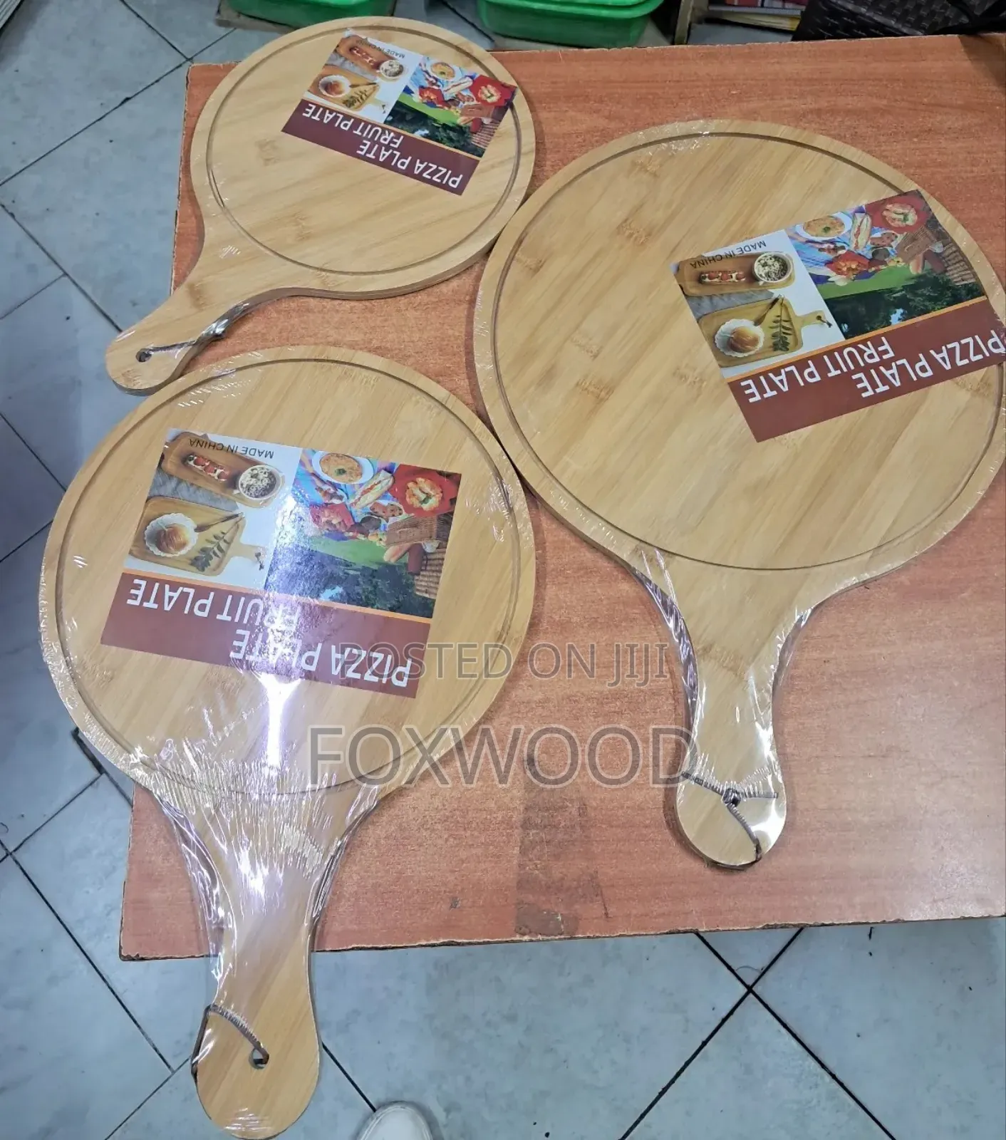 Bamboo Pizza Board Round.Now Available