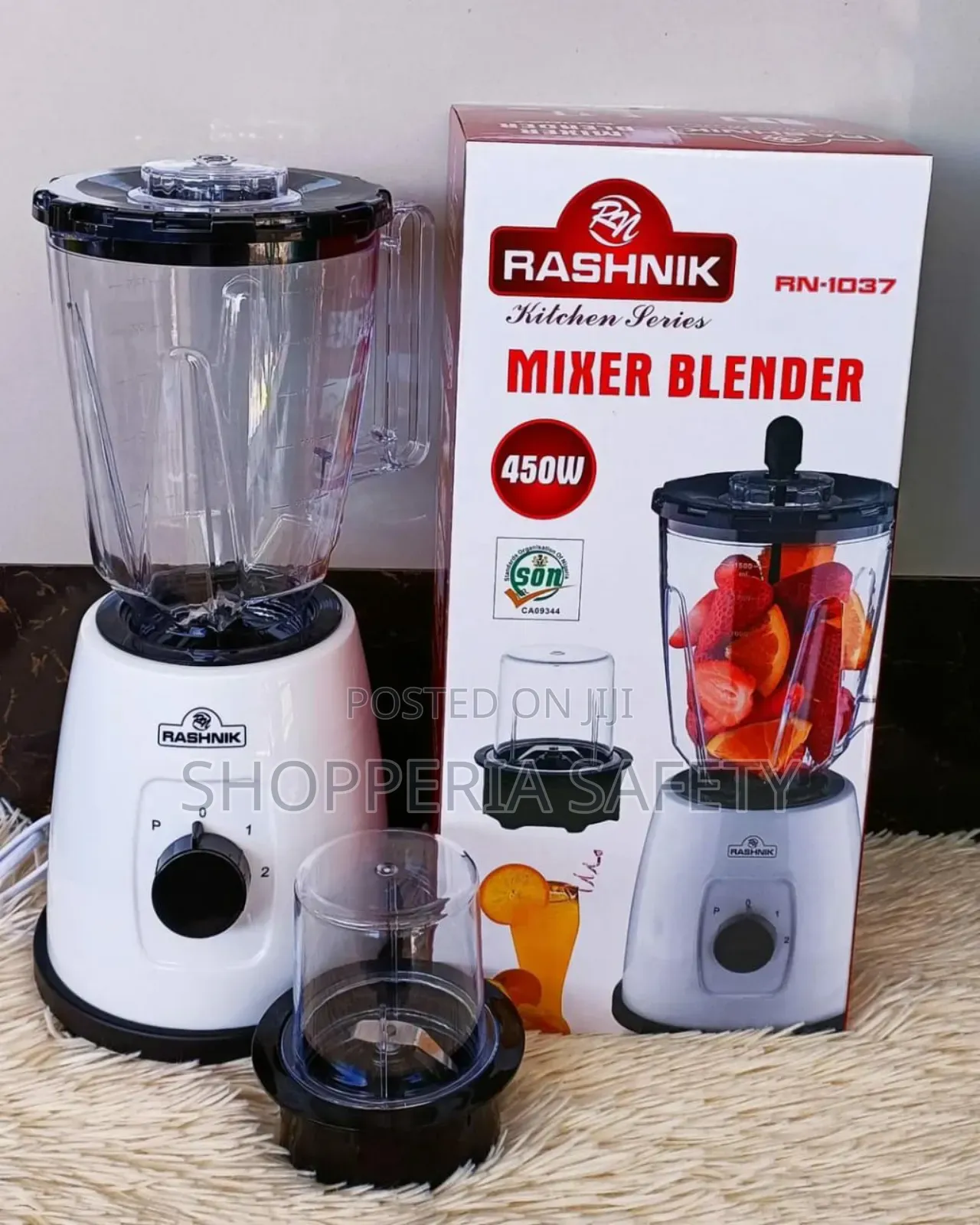 Rashnik White Blender Mixer