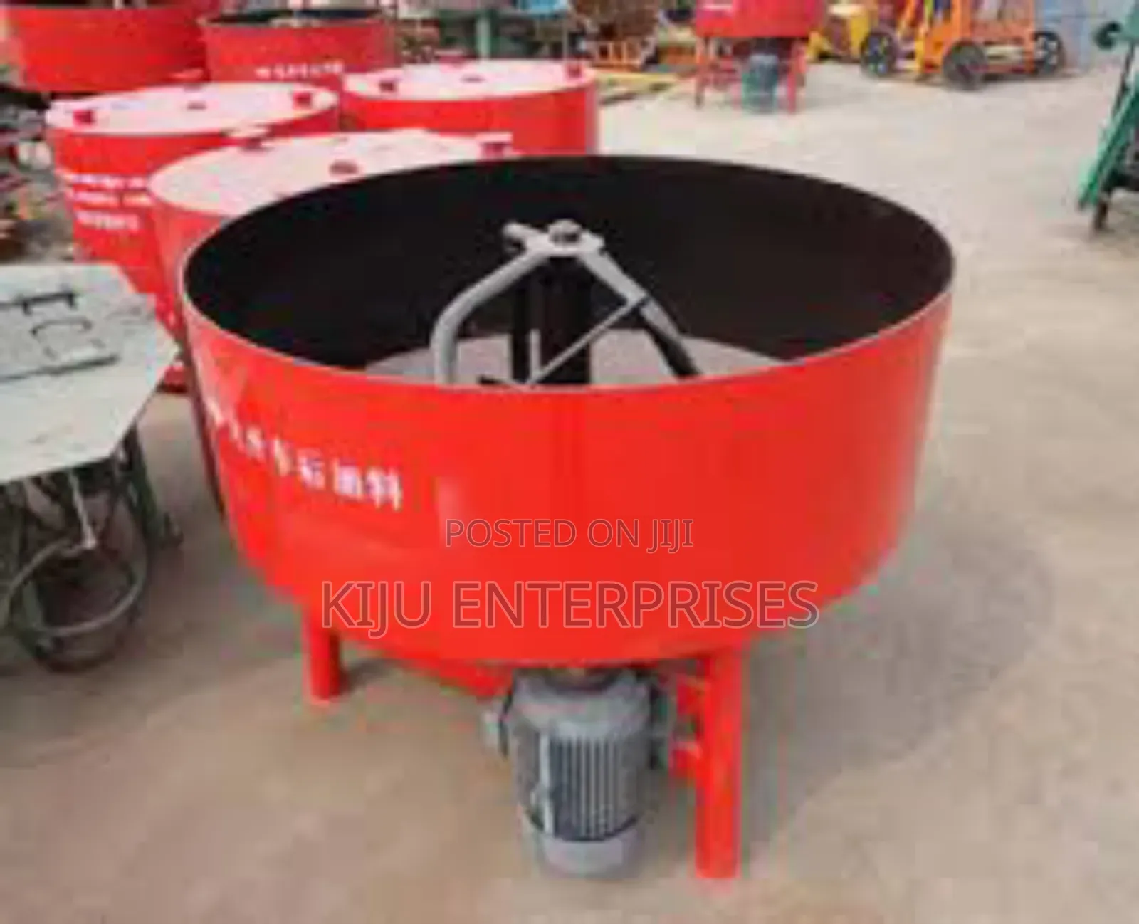 Pan Mixer Machine Construction