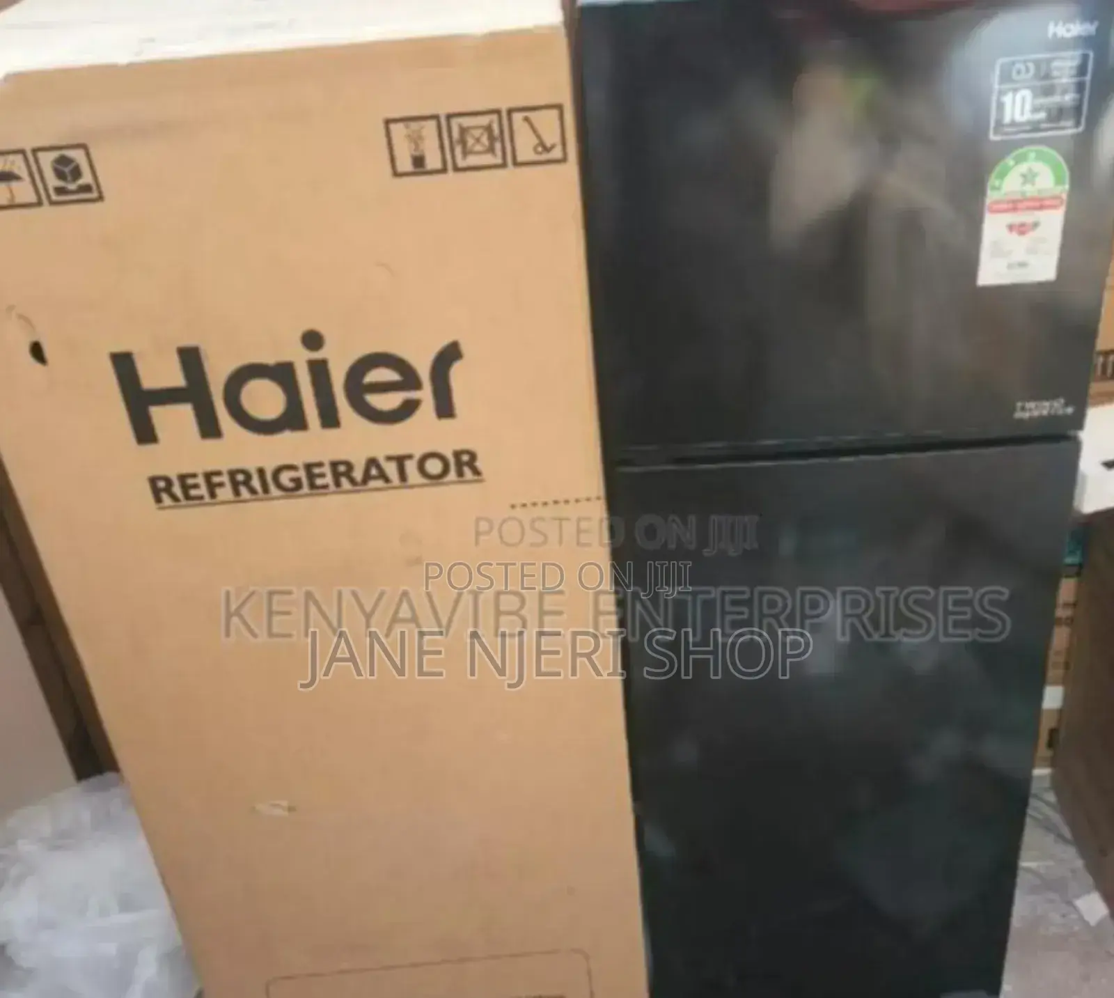 Brand New Haier 333l Double Door No Frost Fridge