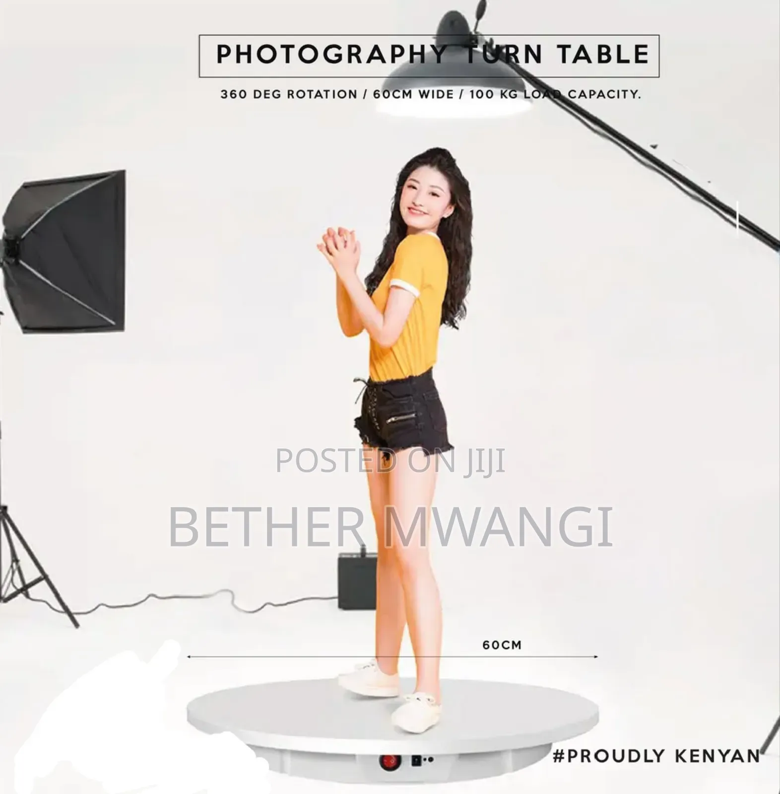 Photography 360° Turn Table in Kenya