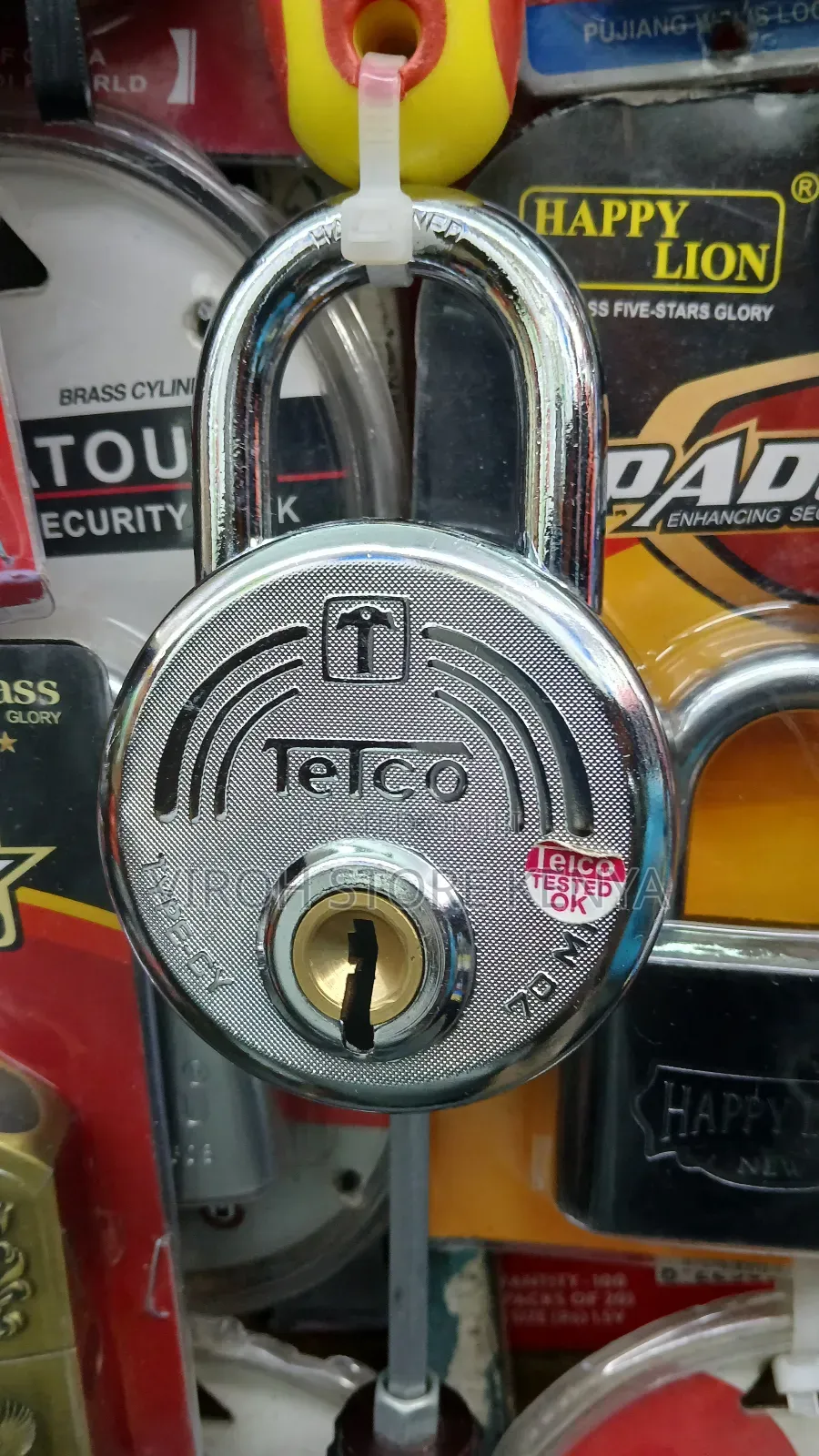 Tetclo 90mm Type CY India Padlock 70mm India Telco Padlock