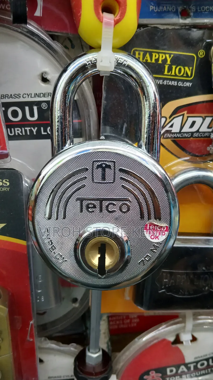 Tetclo 90mm Type CY India Padlock 70mm India Telco Padlock