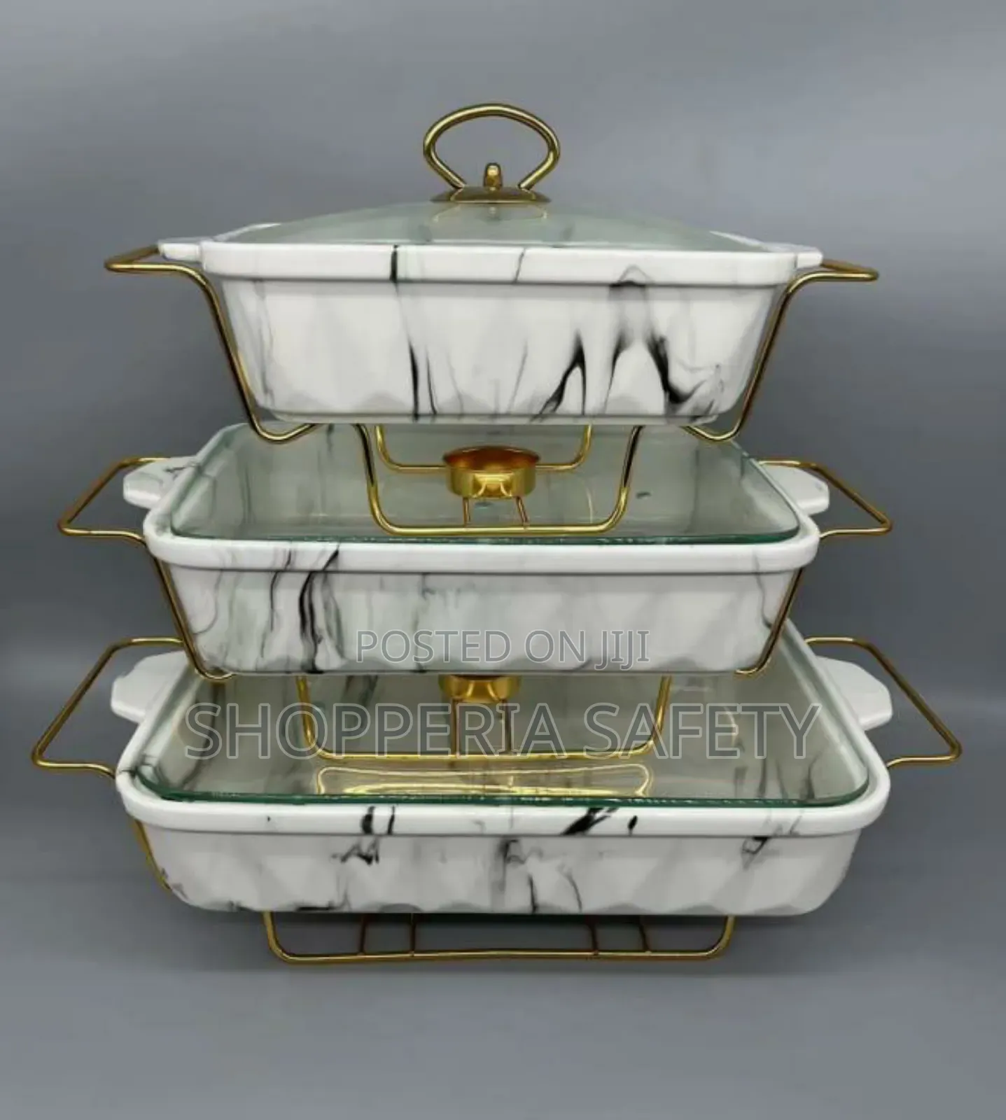 Chaffing Dishes- 3 PCS