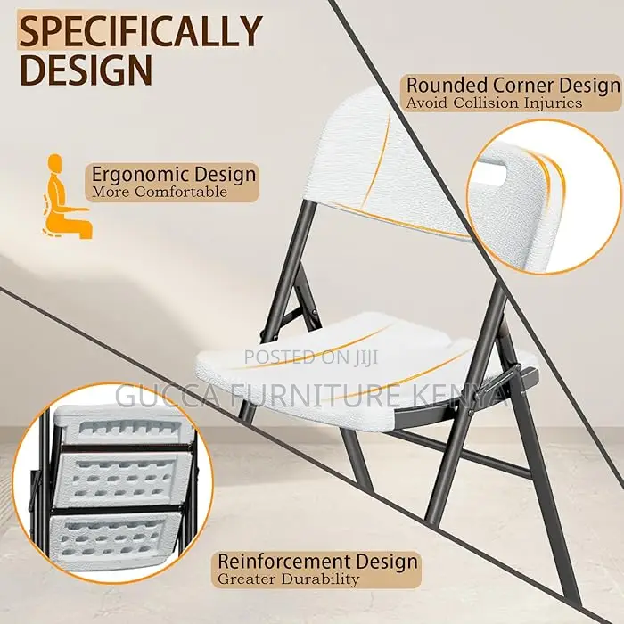 Office Chairs: Heavy Duty Patio Foldable Plastic Chair