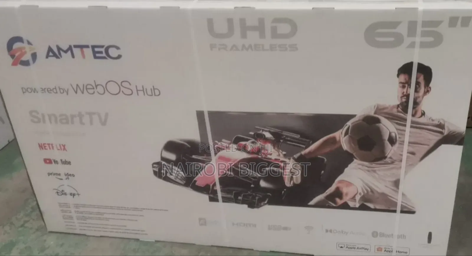 Amtec 65 Inches Webos Smart Android Television