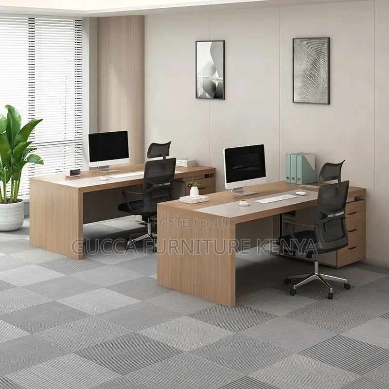 Office Tables:1400mm Executive Wooden Home Office Study Desk