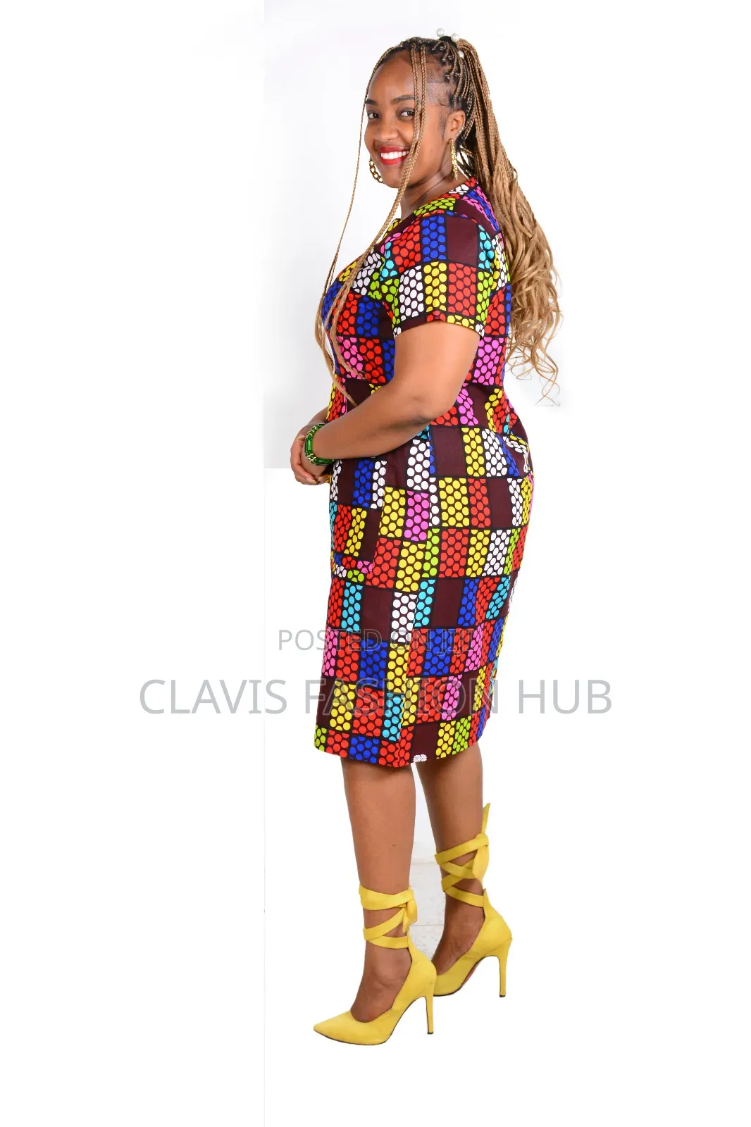 Nairobi Noon Shift Cultural Dress -Ready Made