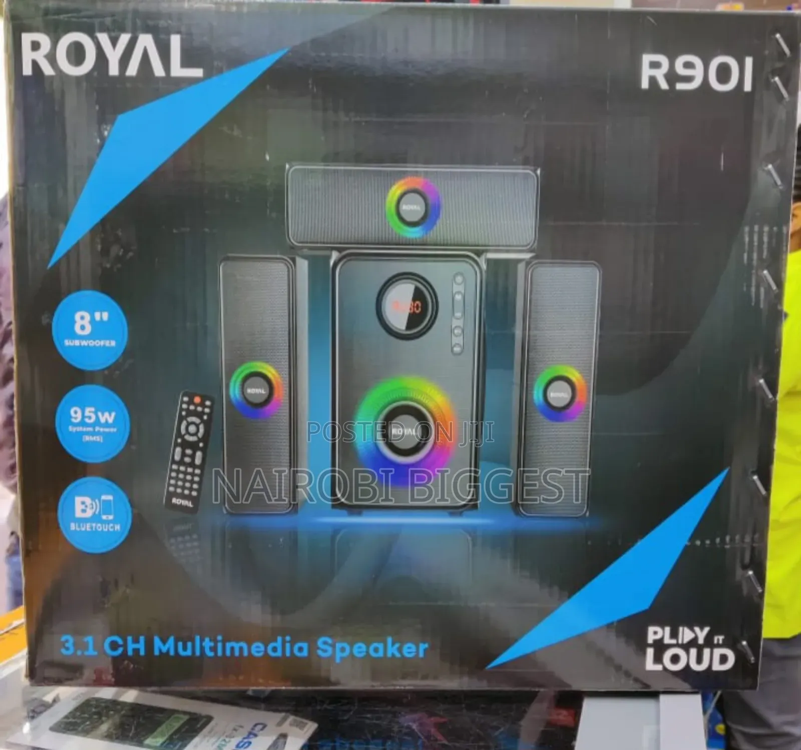 *Royal 901 Woofer 3.1 Home Sound System