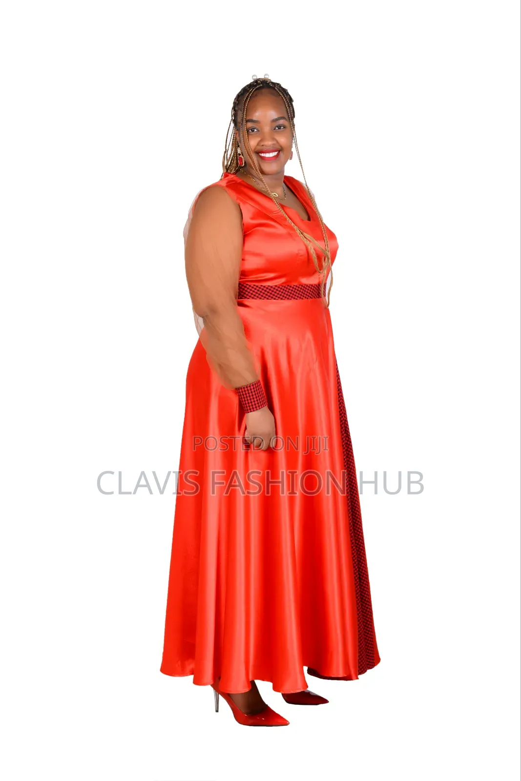 Afrique Elegance Dress- Blended Maasai Koito Dress