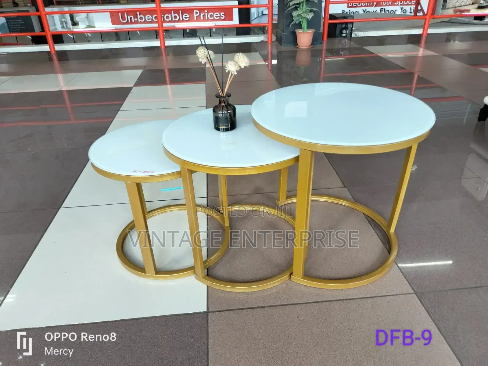 Marble Nesting Table