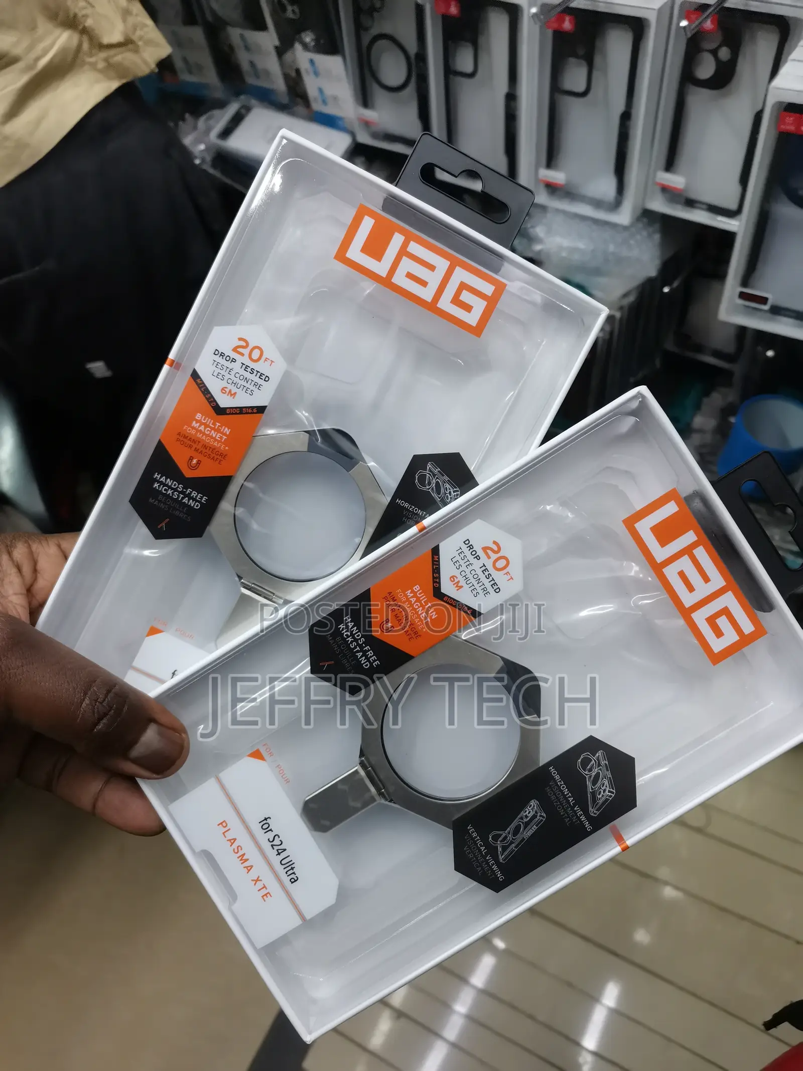 UAG for Galaxy S24 Ultra With Magsafe Kickstand Case