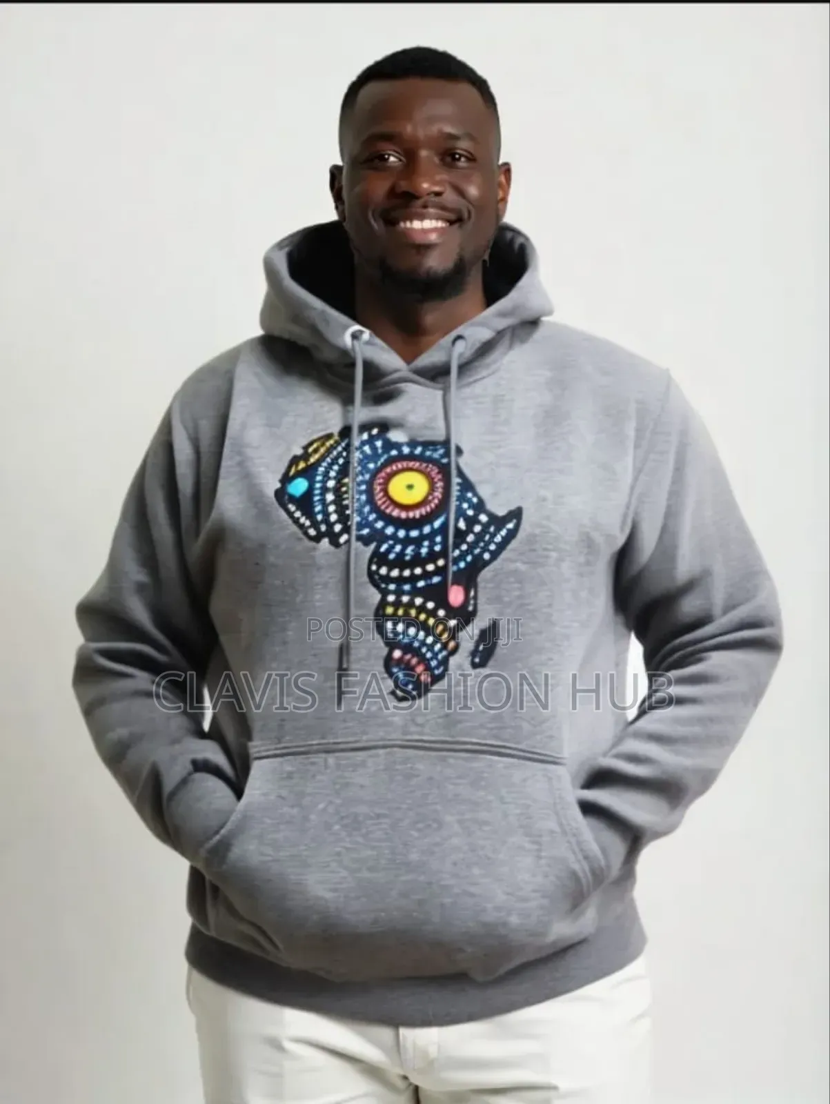 African Unisex Hoodies With Map Of Africa