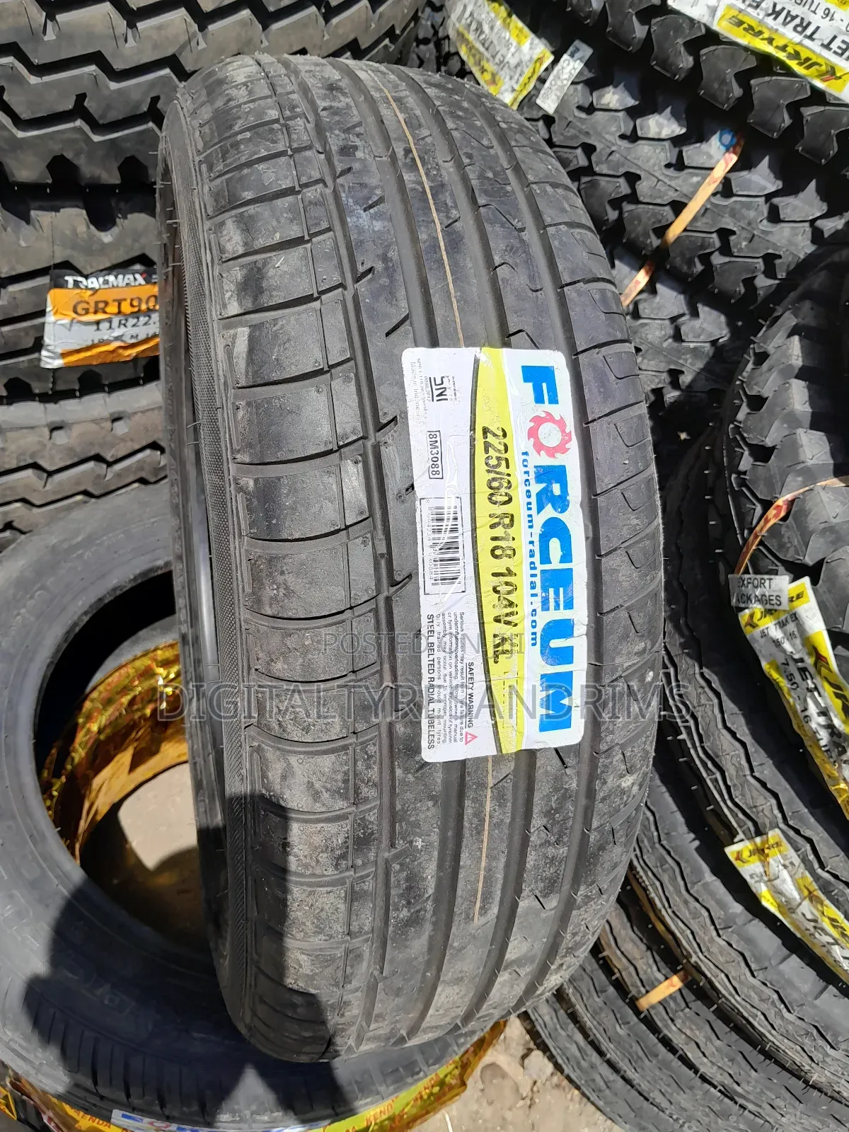 225/60r18 Forceum Tyres Made in Indonesia Brand New