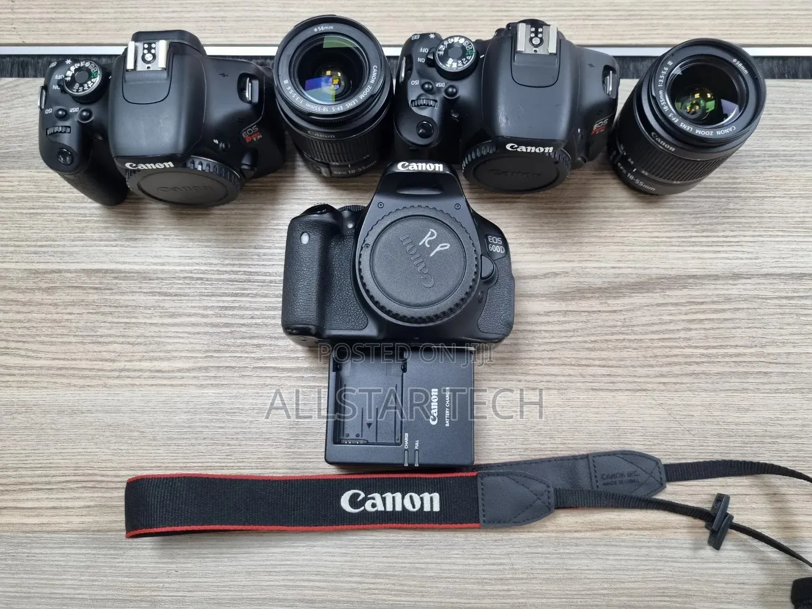 Canon Eos Rebel T3i/ 600d With 18-55mm Lens