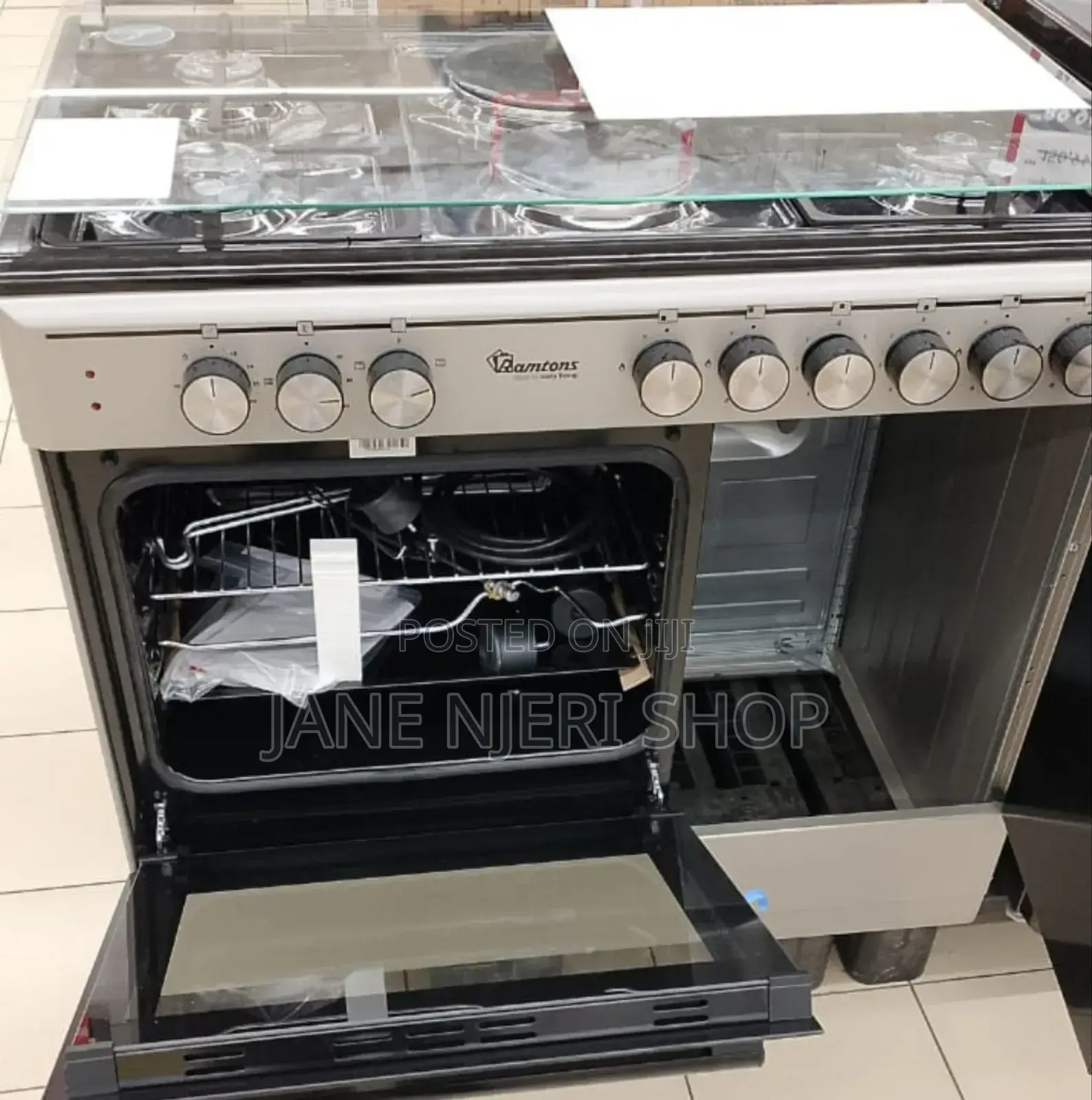 Ramtons 60 by 90 Cooker 4+2
