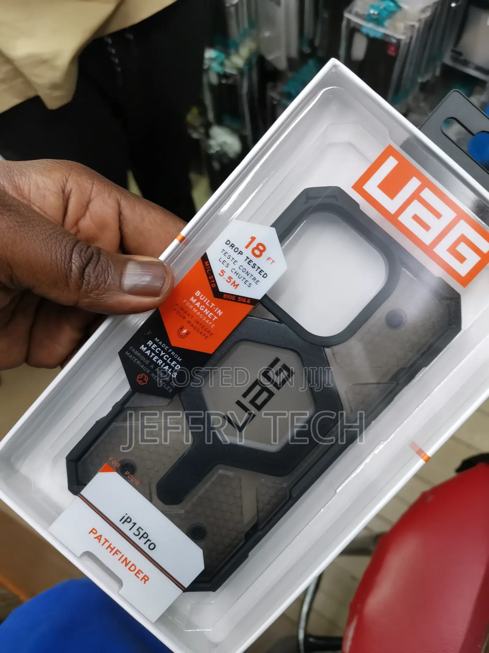 UAG iPhone 15 Pro Case With Magsafe Rugged Military Case