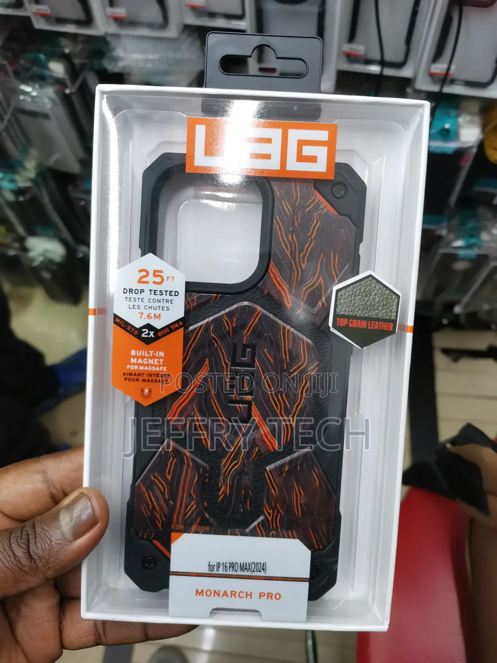 UAG iPhone 16 Pro Max With Magsafe Charging Rugged Case-