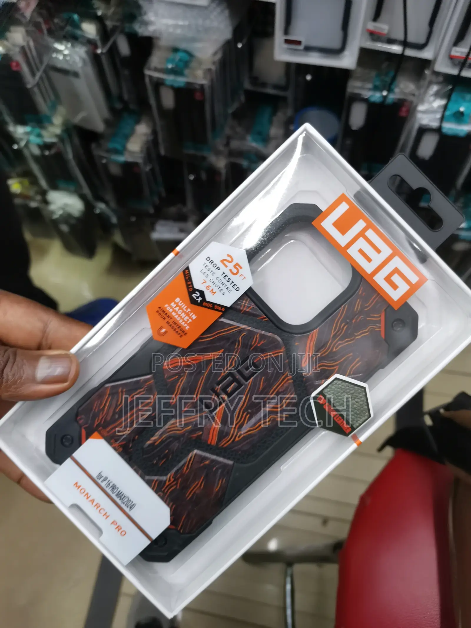 UAG iPhone 16 Pro Max With Magsafe Charging Rugged Case-