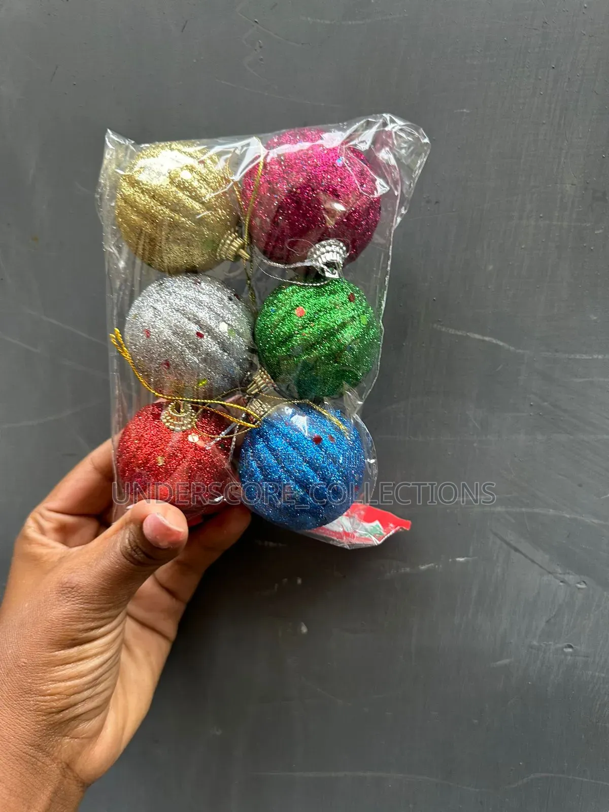Mixed Color Balls. Very Pretty for Christmas Decors.