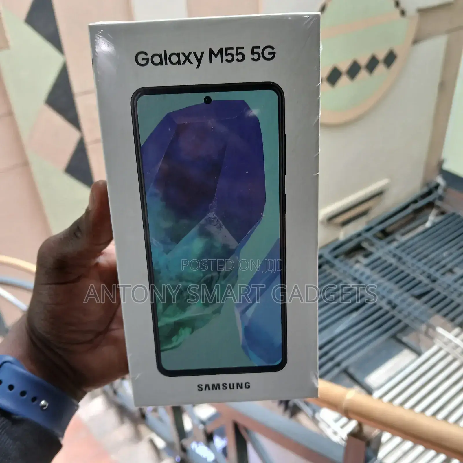 New Samsung Galaxy M55 256 GB Blue