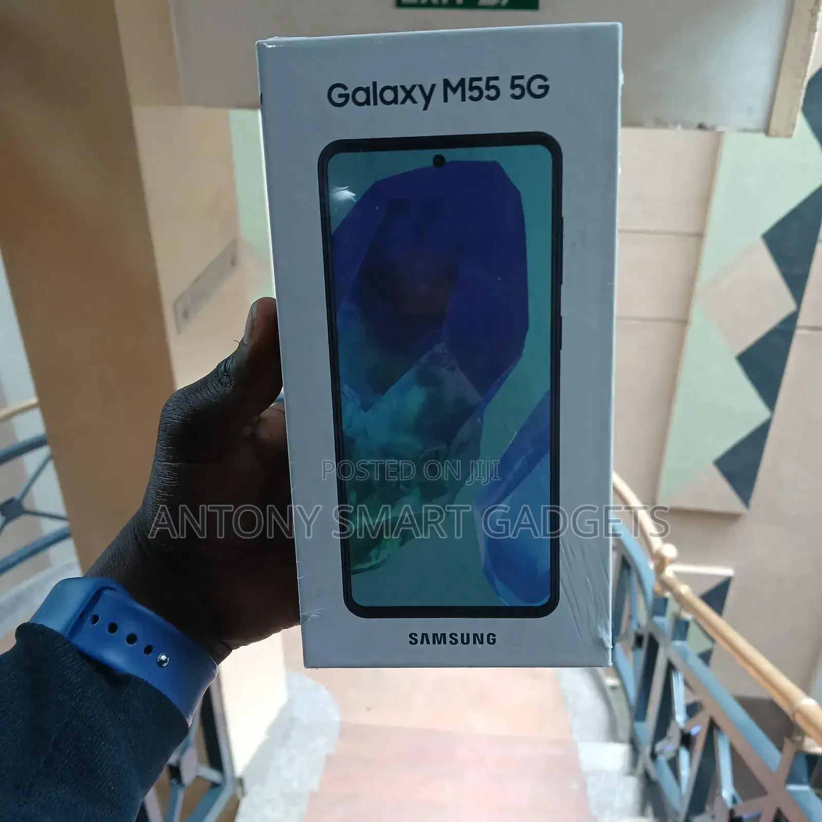 New Samsung Galaxy M55 256 GB Blue