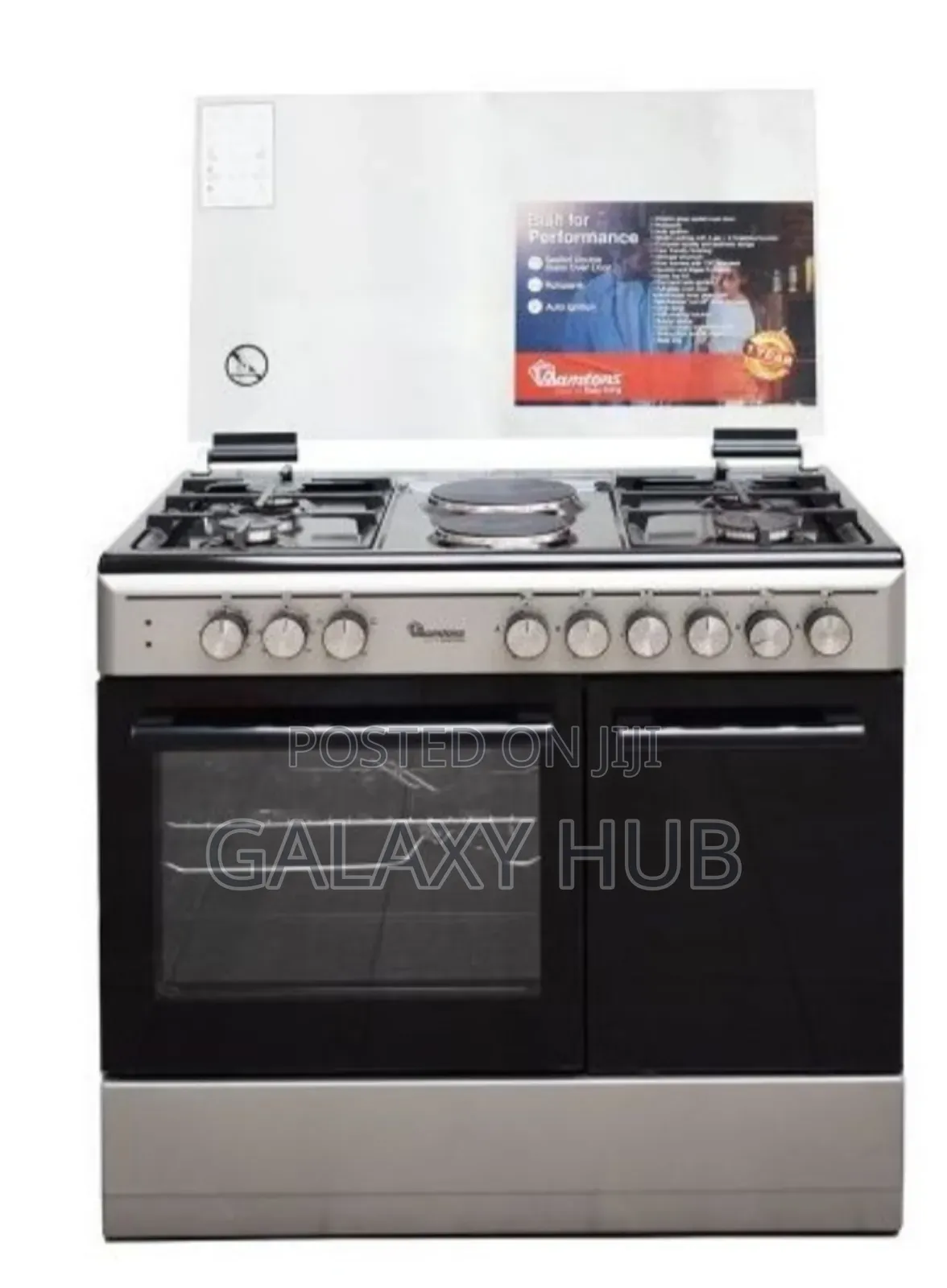 Ramton 4 Gas+2 Electric Rf/498 Cooker,With Gas Storage