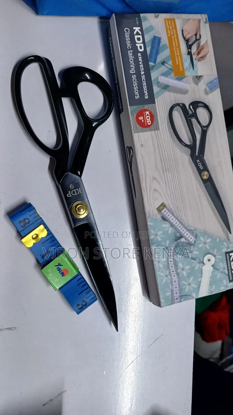 KDP Tailoring Scissors 9 Inches + Free Tailoring Tape
