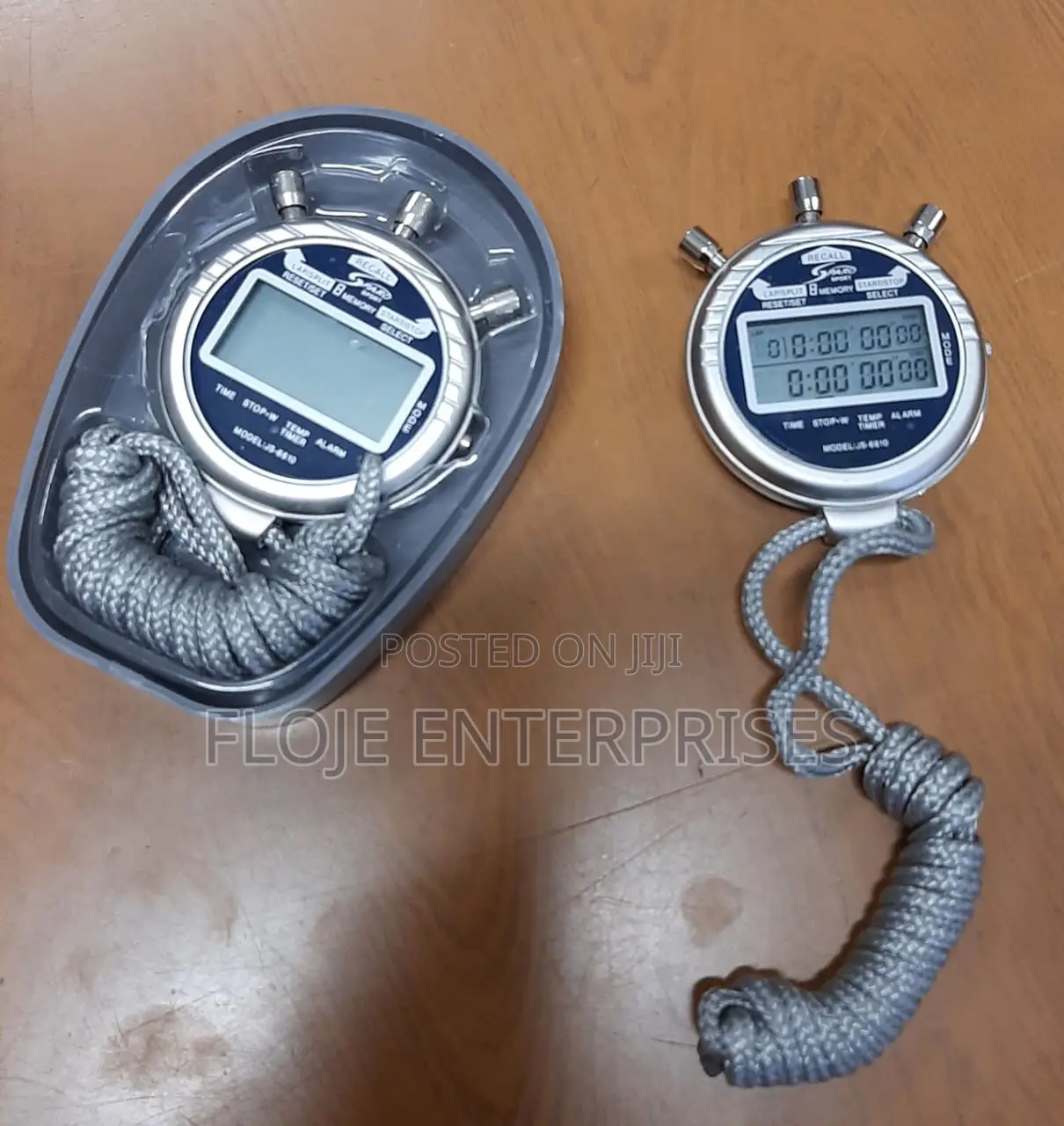 Stop Watch Metal Case Mechanial