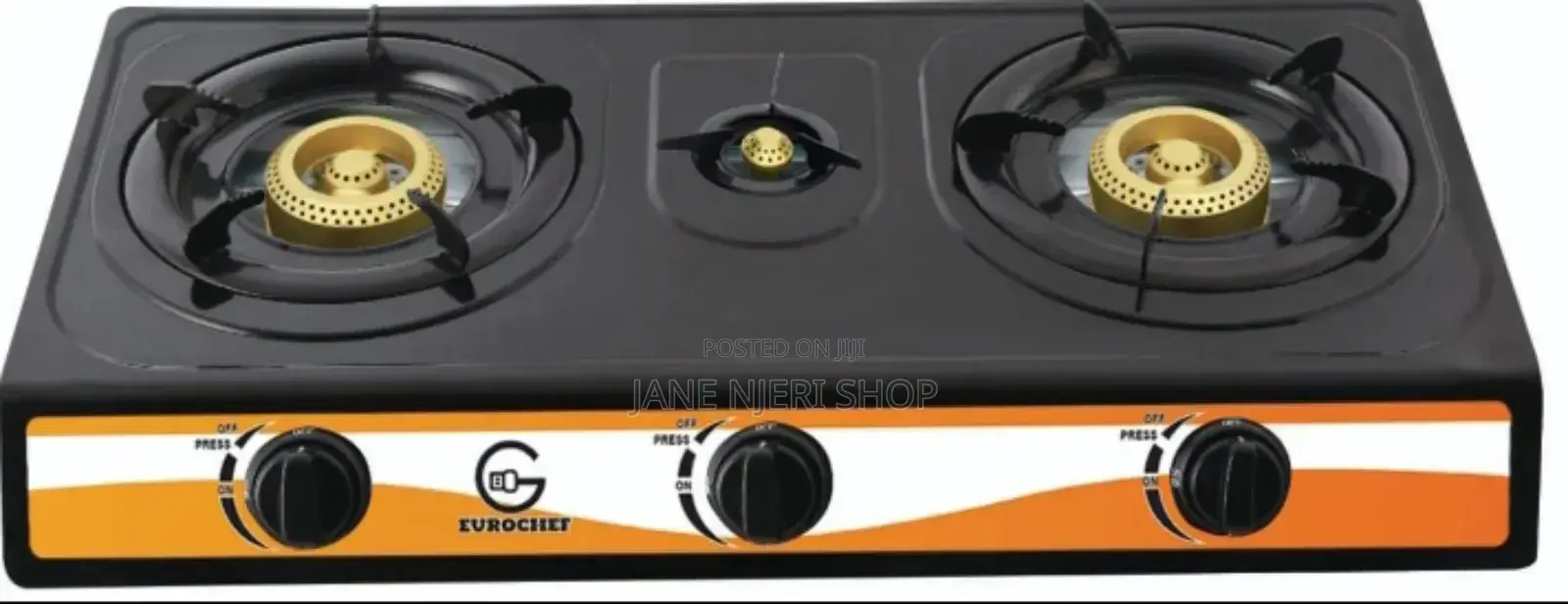 Best Quality Table Top Eurochef 2 Burners Cooker