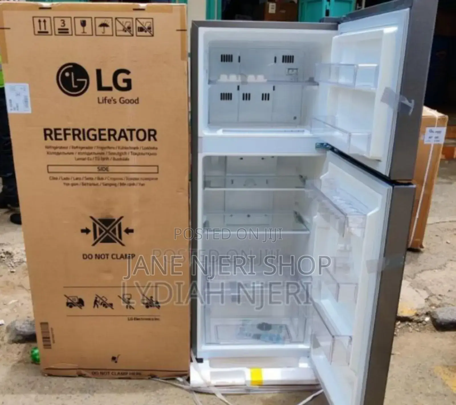 Lg 187l No Frost Fridge Band New