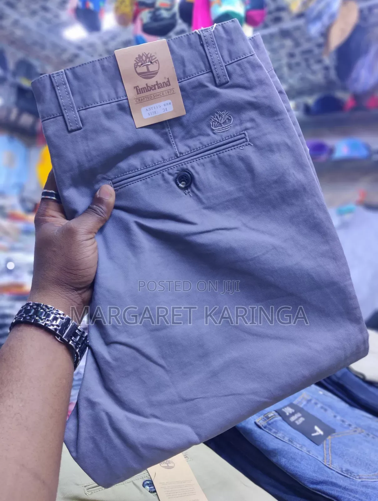 Timberland Mens Khaii Trousers