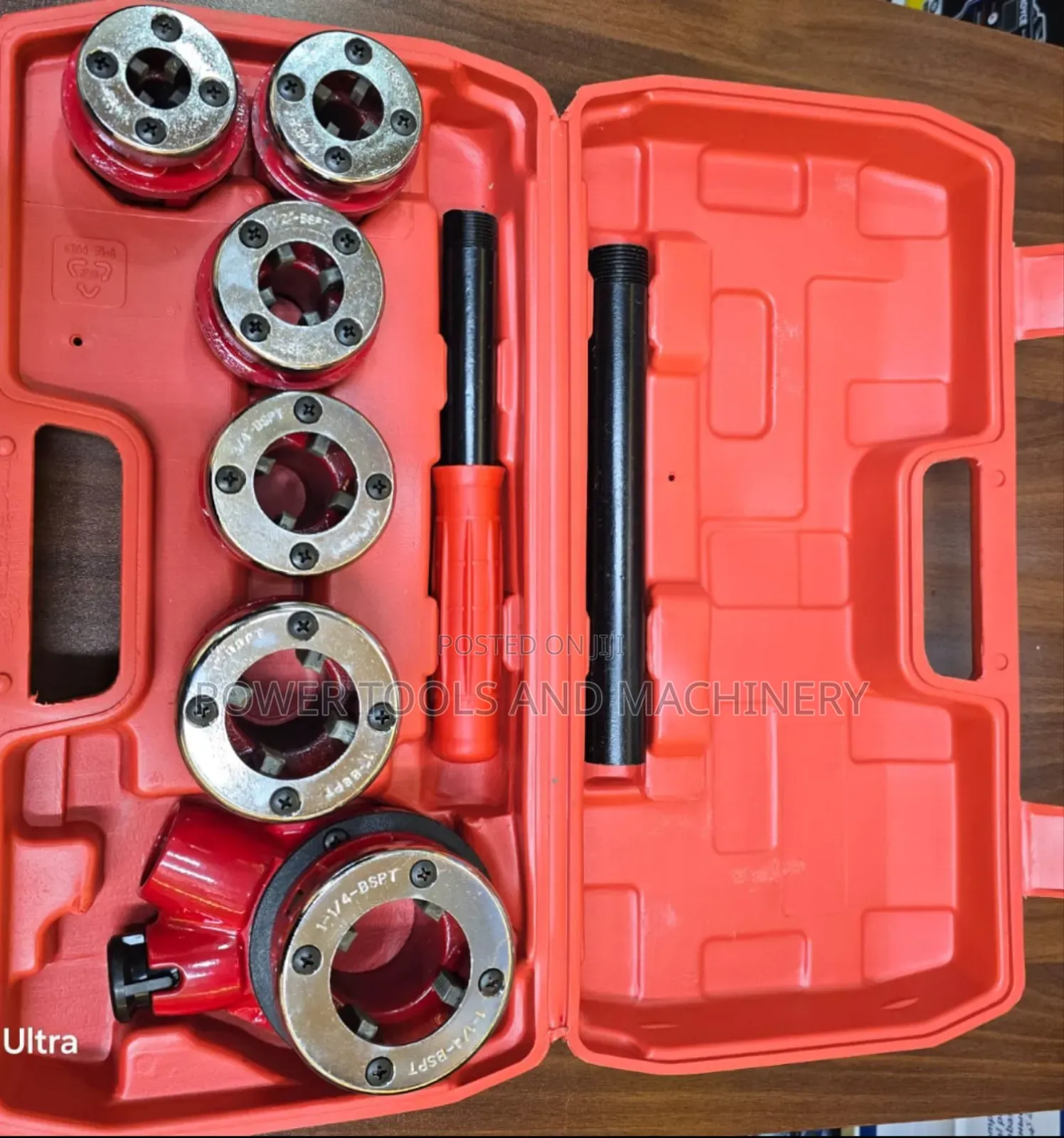 Die Stock Rachet 1/4 to 1and 1/4"