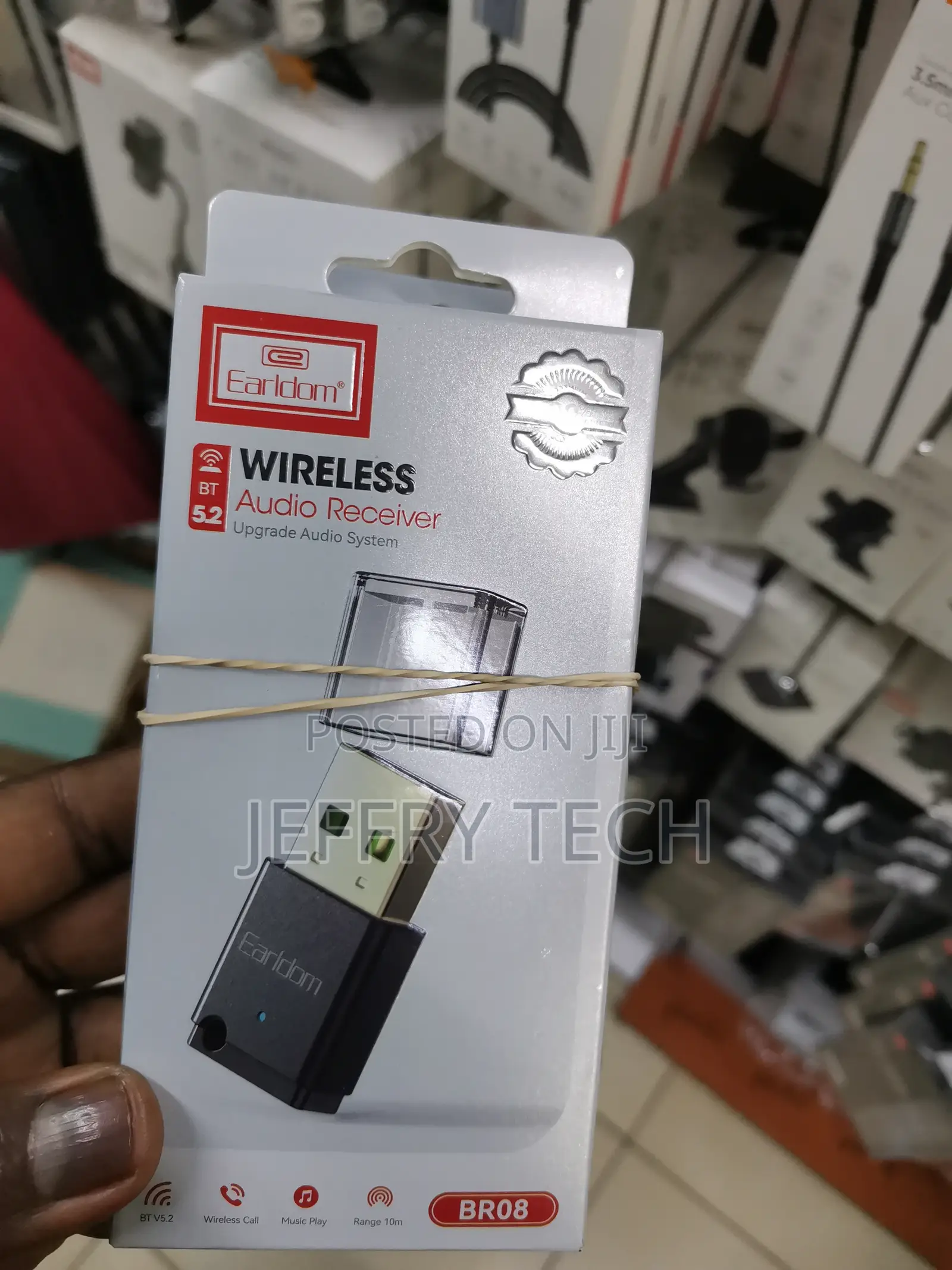 Earldom Bluetooth Receiver Model ET-BR08