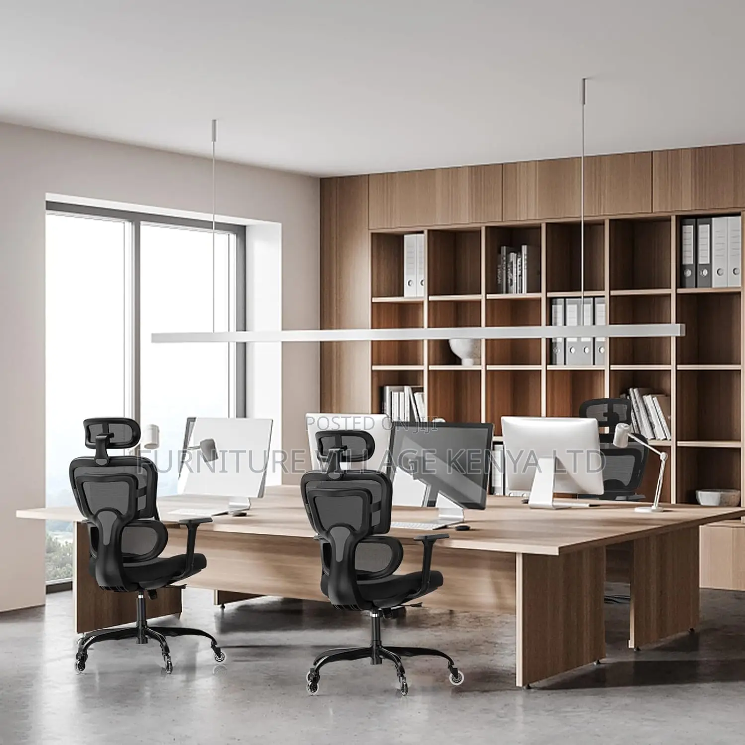 Office Chair: Orthopedic With Headrest Office Chair