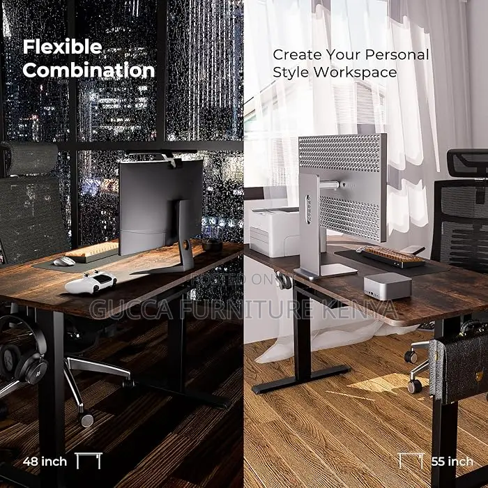 Office Tables:1400mm Electric Home Office Standing Desk