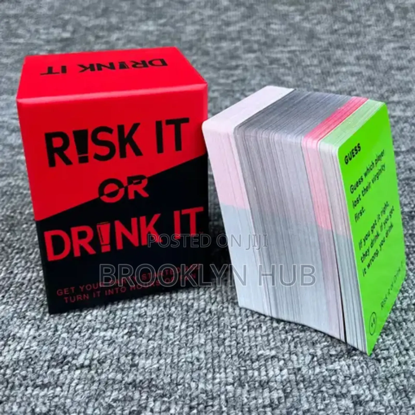 Risk It or Drink It Family and Couple Drink Game