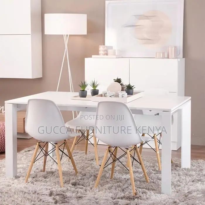 Home Chairs: Molded Plastic Eames Dining Chair