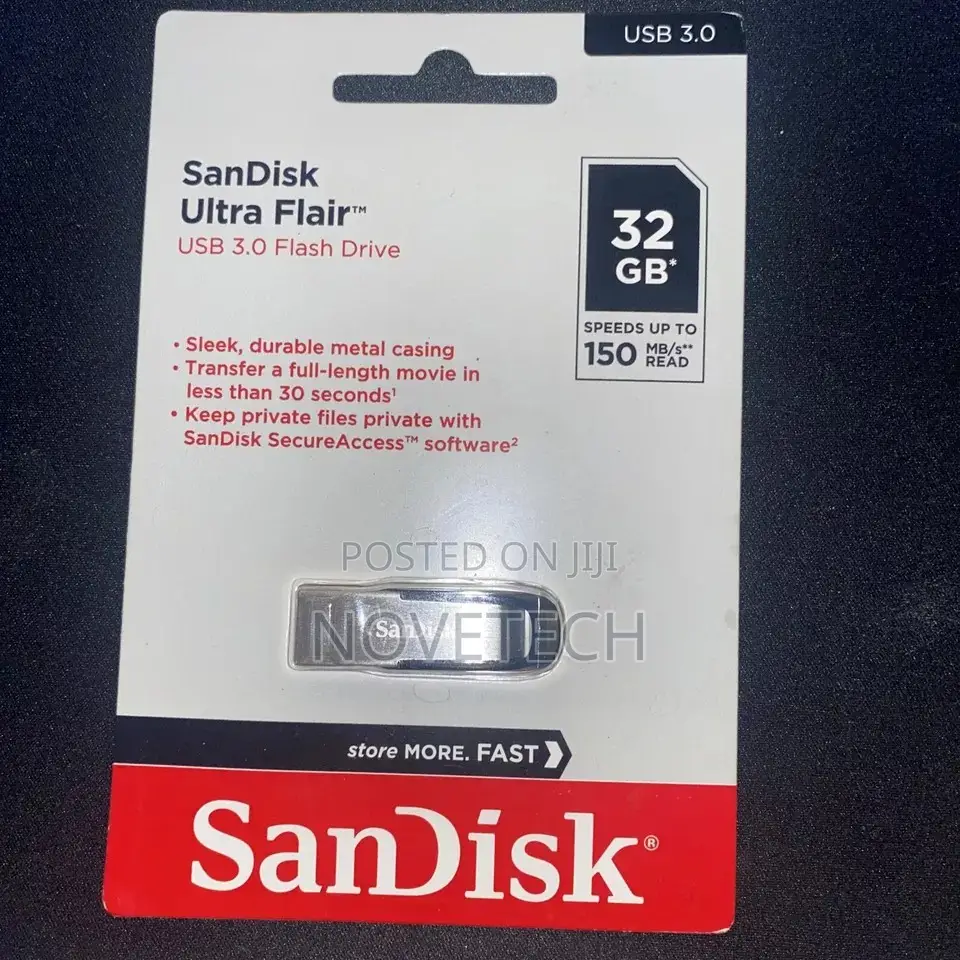 Sandisk Ultra Flair USB3.0 32gb USB Flash Drive Disk