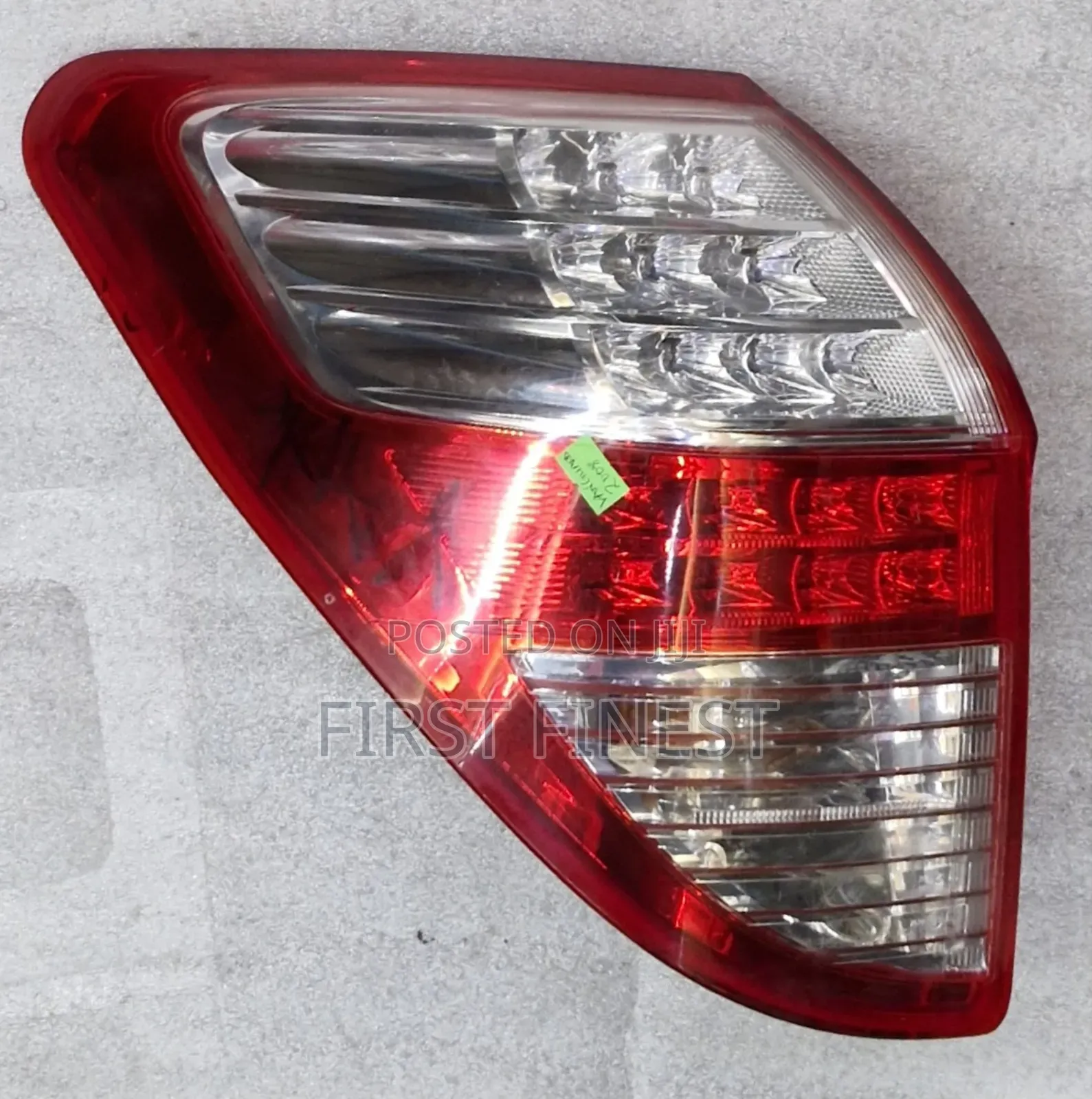 Toyota Vanguard 2008 Backlights