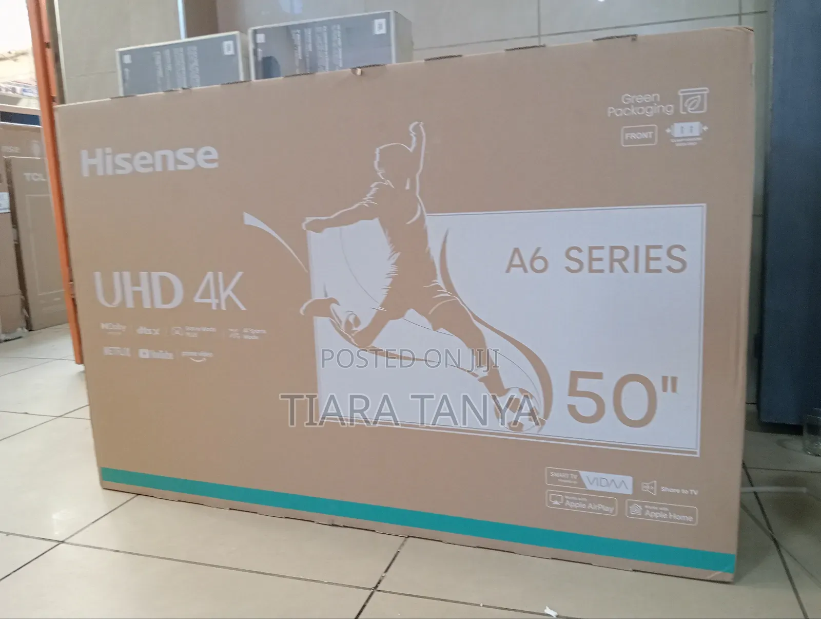 Hisense 50" Smart A6 Tv