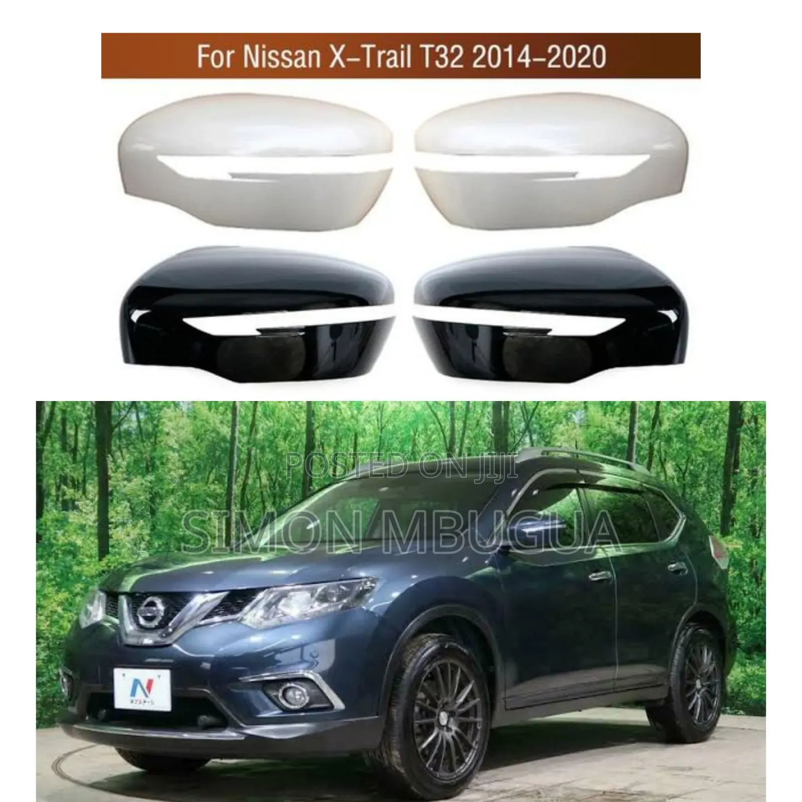 Nissan X Trail Nt32 (2014-2020 ) Side Mirror Cover