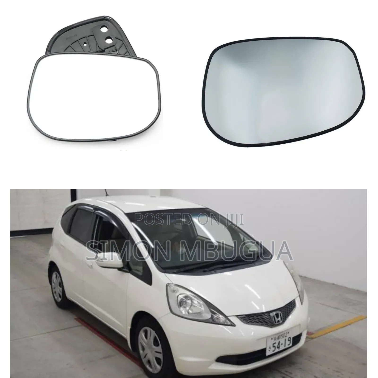 Honda Fit 2008-2012 Side Mirror Glass/Inner Mirror