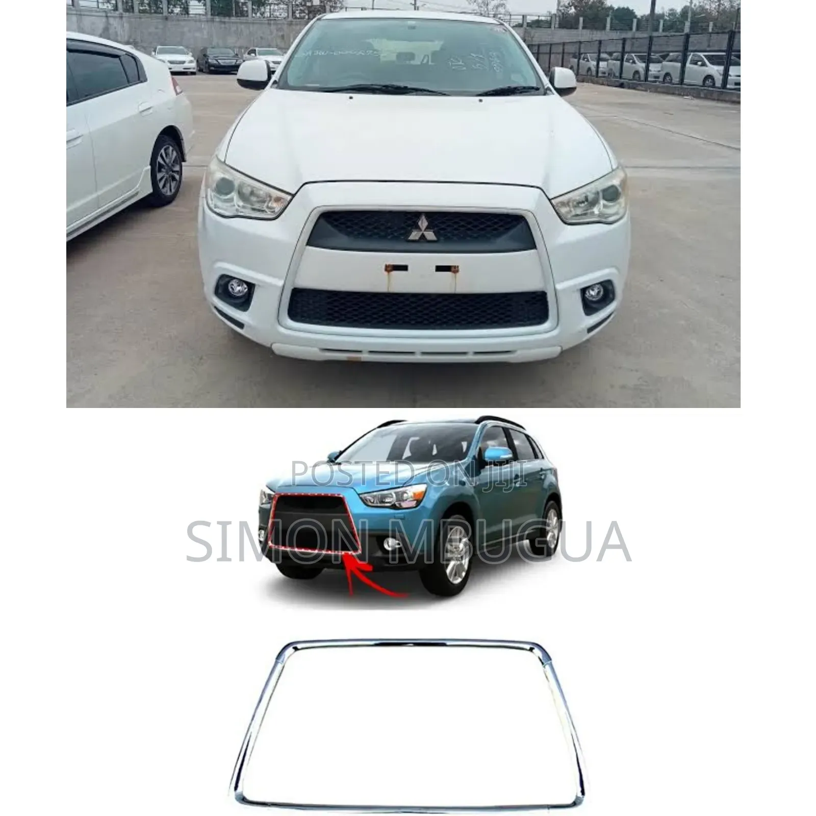 Mitsubishi RVR 2010 Grille Chrome/Moulding